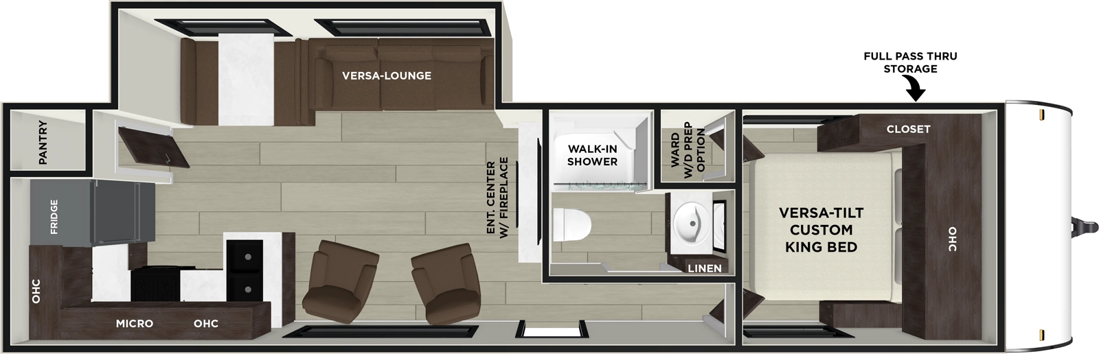 Salem 27RK Floorplan